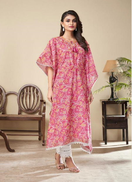 MAISHA NAZHMEE Party Wear Wholesale Kaftan With Bottom Collection Catalog